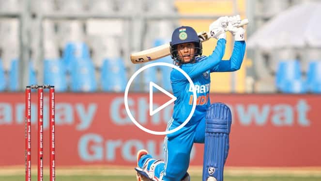 [Watch] Jemimah Rodrigues' 'Glorious' Cover Drive Takes Her To Fifty vs AUS